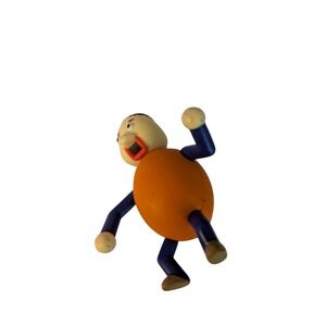 Basically Games Baldi's Basics 2.5"  Bully Orange  PVC Plastic Action Figure Toy
